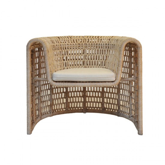 #FB-5090-B-7 Molded Abaca Lounge Chair – Fong Brothers Co.